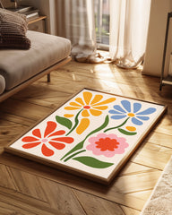 Vibrant Flora Poster Tablosu