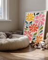 Vibrant Grid Poster Tablosu