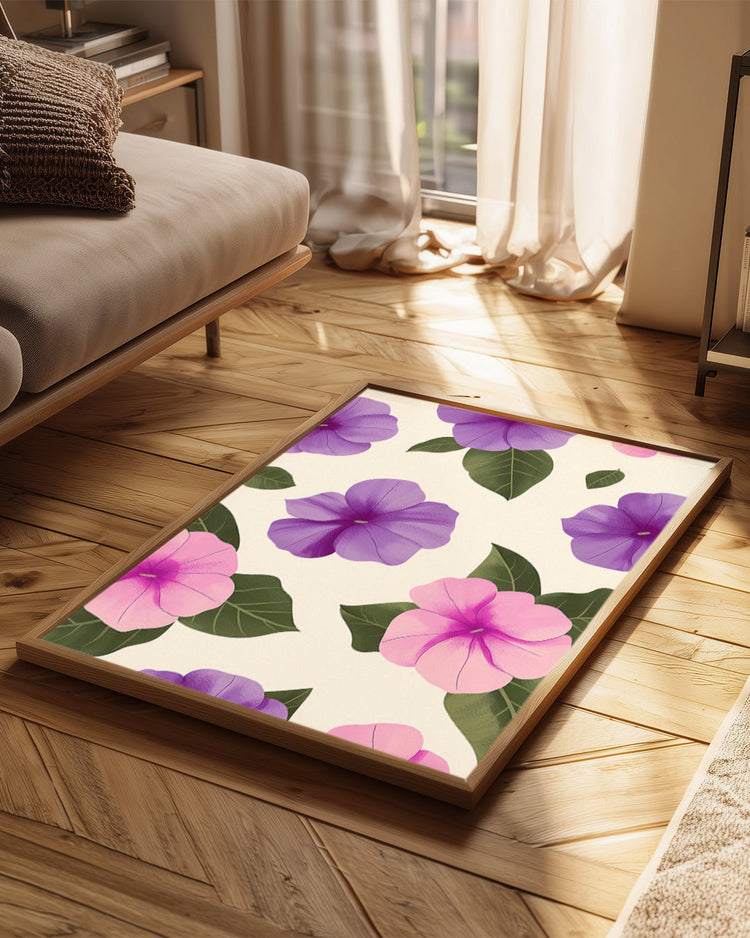 Vibrant Violet Poster Tablosu