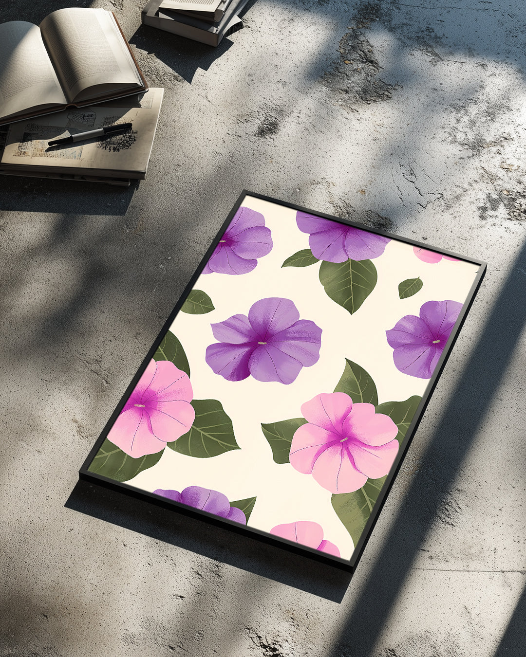 Vibrant Violet Poster Tablosu