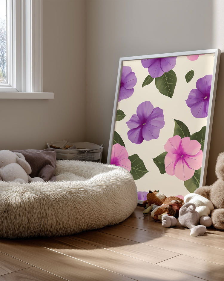 Vibrant Violet Poster Tablosu