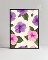 Vibrant Violet Poster Tablosu