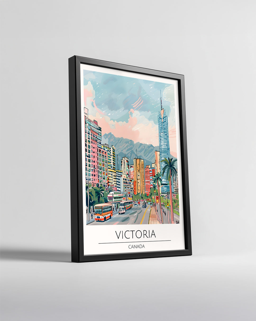 Victoria Kanada Poster Tablosu