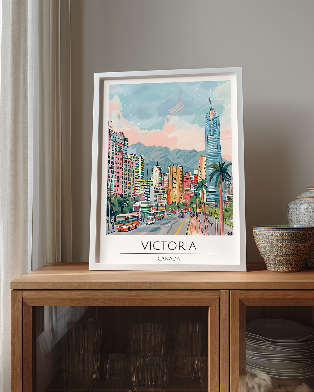 Victoria Kanada Poster Tablosu