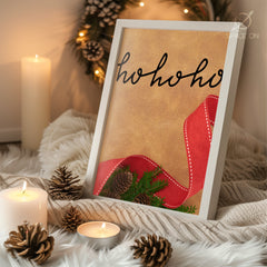 Vintage Snowman Art Poster Tablosu