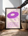 Vinyl Care Poster Tablosu