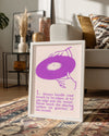 Vinyl Care Poster Tablosu