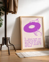Vinyl Care Poster Tablosu