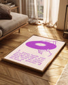 Vinyl Care Poster Tablosu