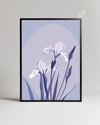 Violet Waves Poster Tablosu