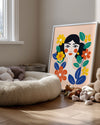 Visage Joyeux Poster Tablosu