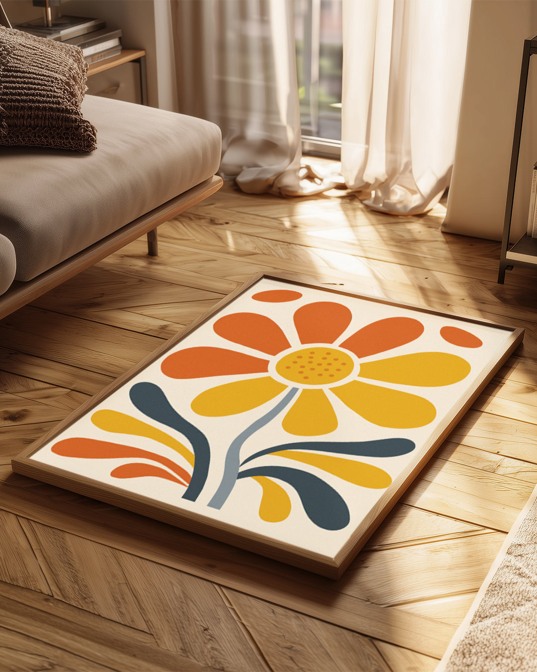 Vivid Flow Poster Tablosu