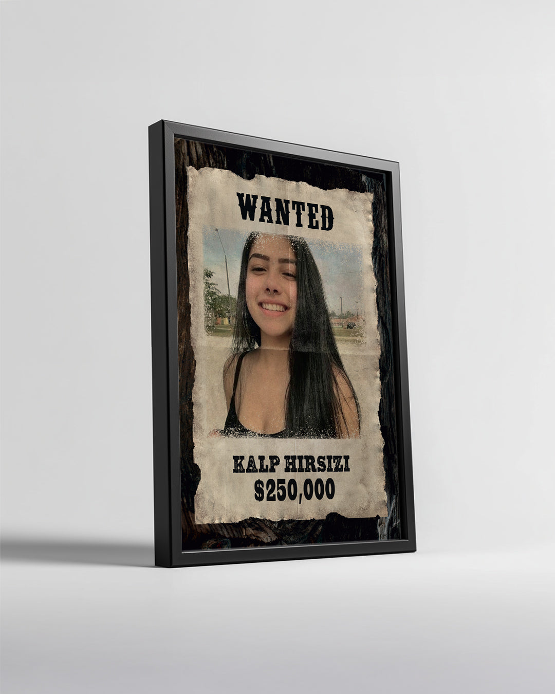 Wanted Poster Table