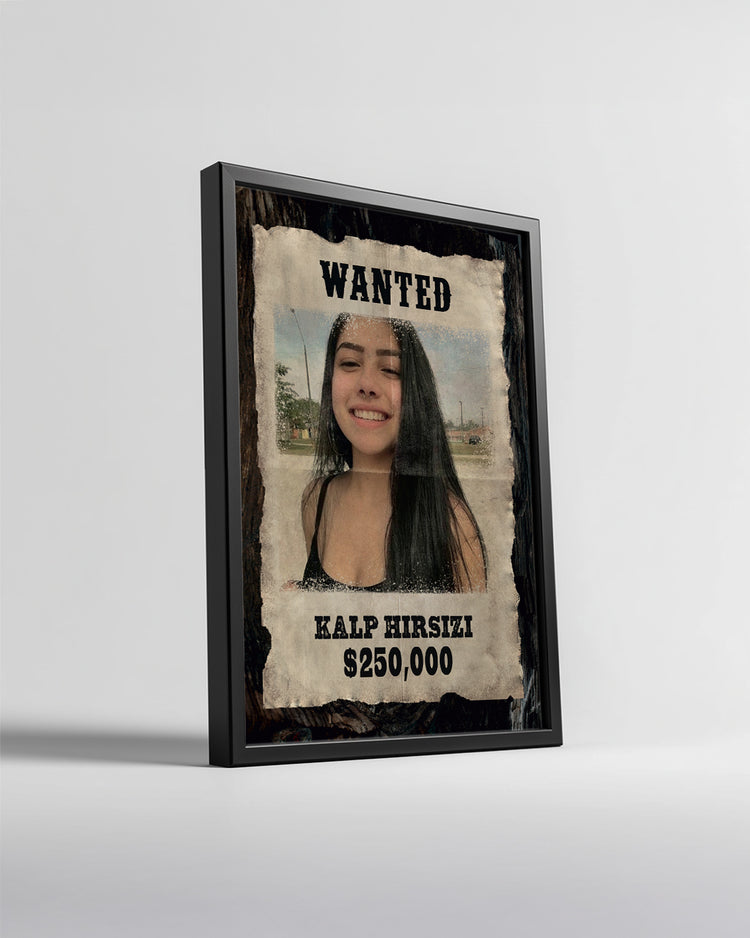 Wanted Poster Tablosu