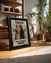 Wanted Poster Table