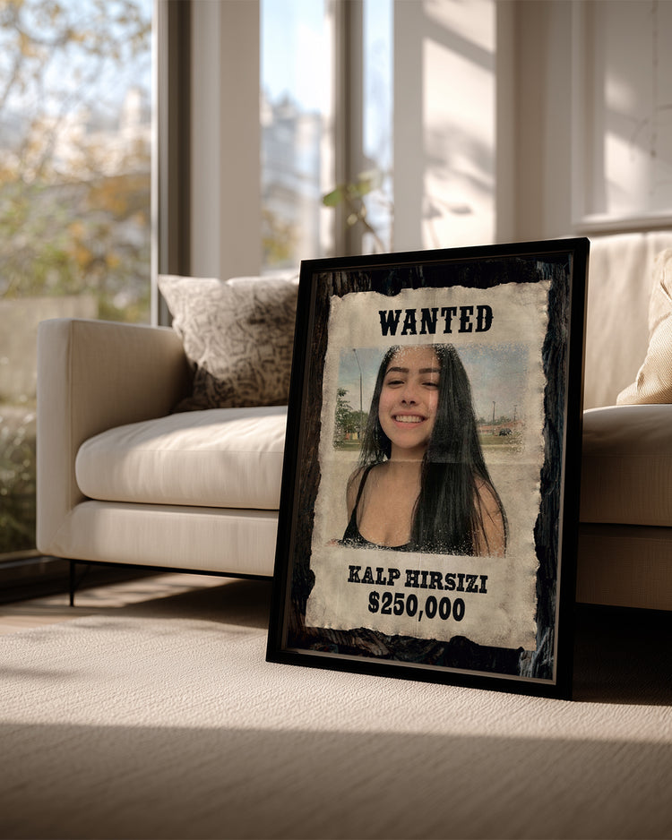 Wanted Poster Tablosu