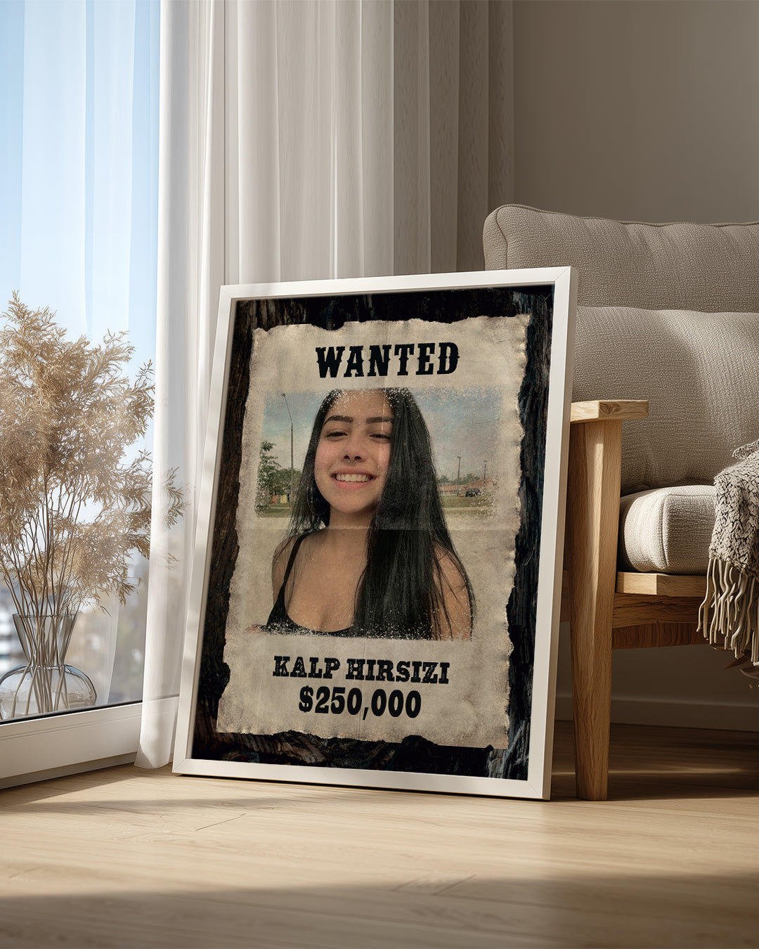 Wanted Poster Table