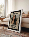 Wanted Poster Table