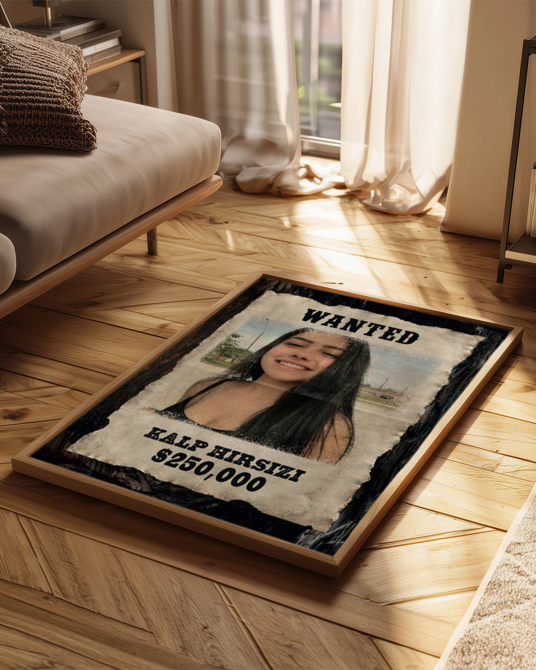 Wanted Poster Table