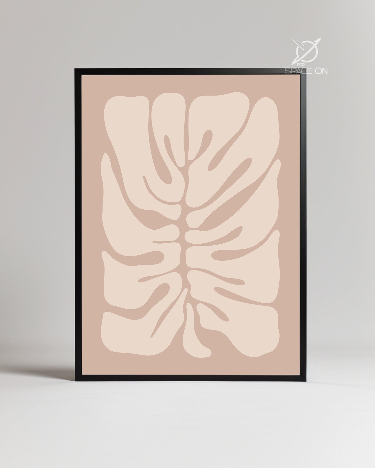 Warm Monstera Poster Tablosu