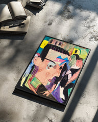 Water Face Poster Tablosu