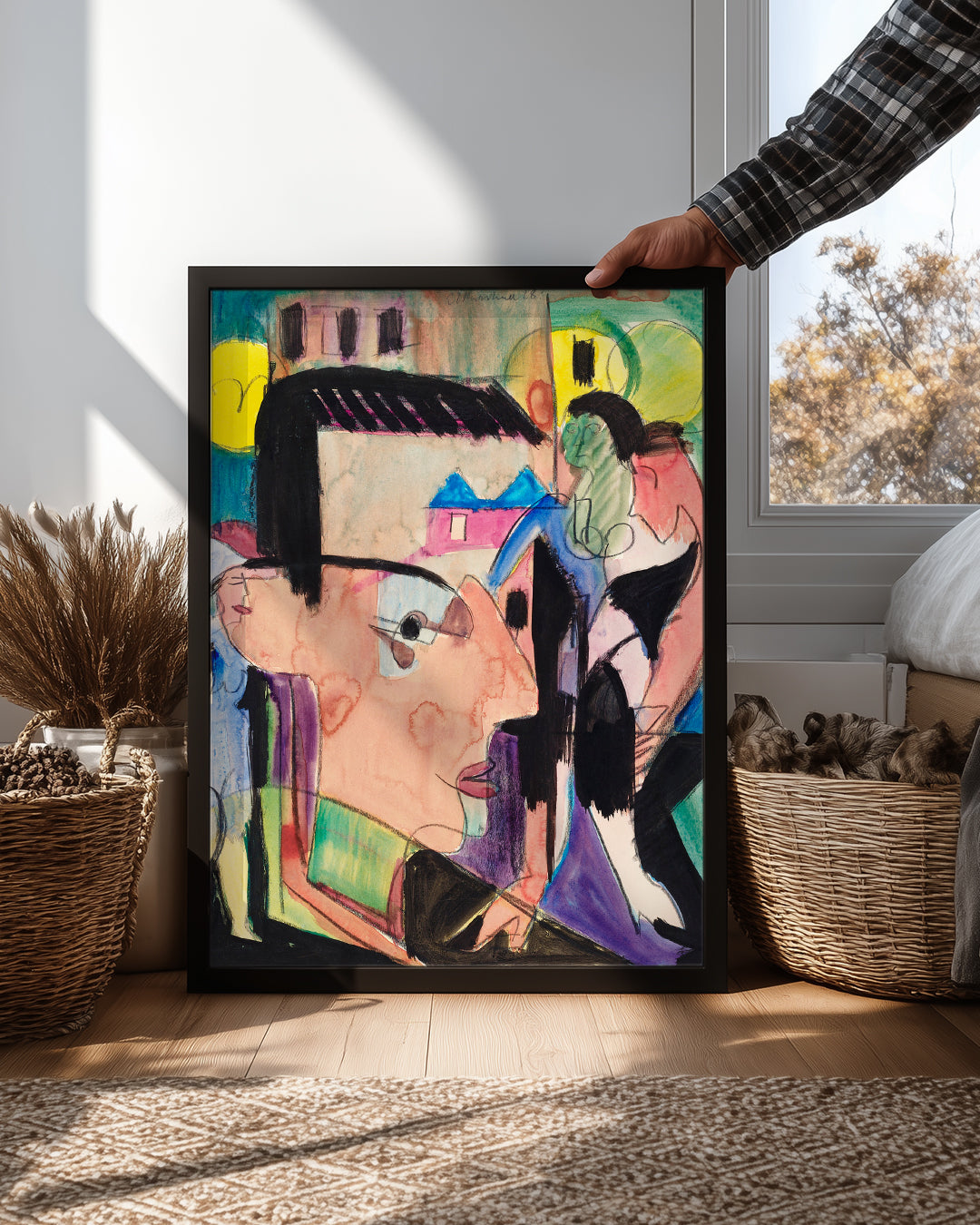 Water Face Poster Tablosu
