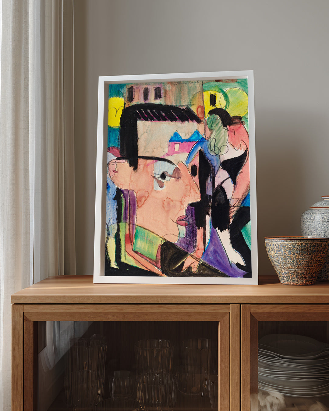 Water Face Poster Tablosu