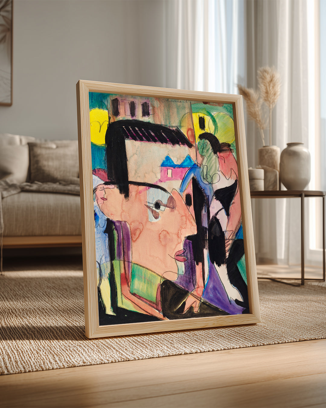 Water Face Poster Tablosu