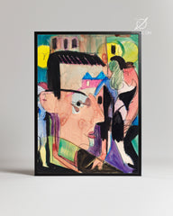 Water Face Poster Tablosu