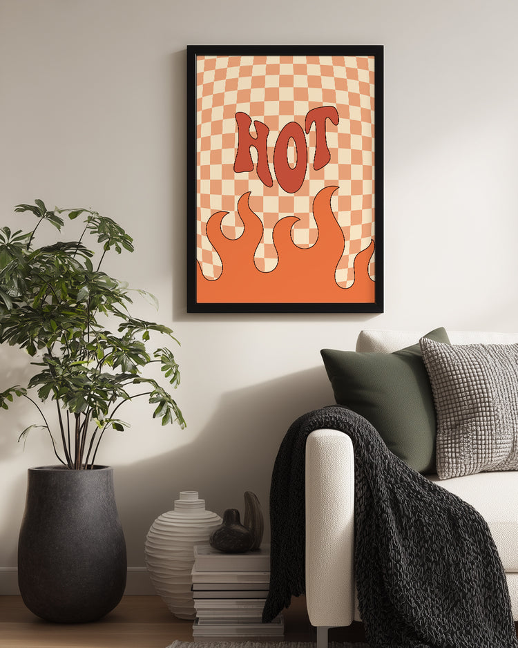 Wavy Hot Poster Tablosu