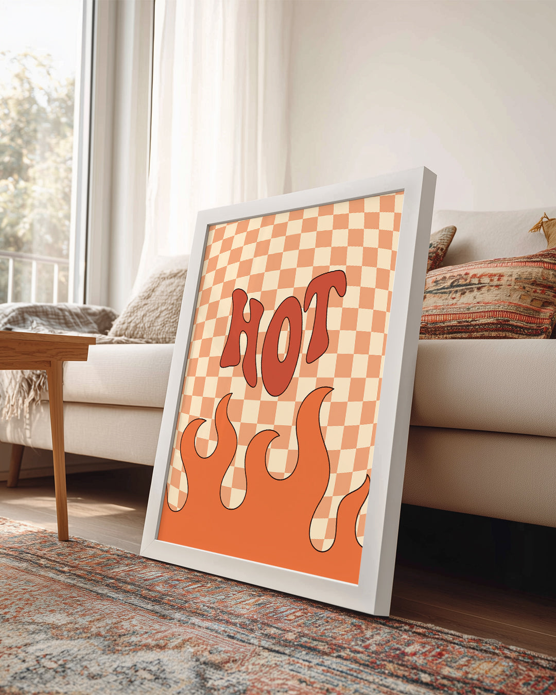 Wavy Hot Poster Tablosu