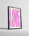 Wavy Love Poster Tablosu