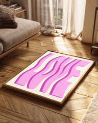 Wavy Love Poster Tablosu