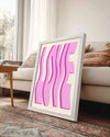 Wavy Love Poster Tablosu