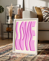 Wavy Love Poster Tablosu