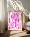 Wavy Love Poster Tablosu