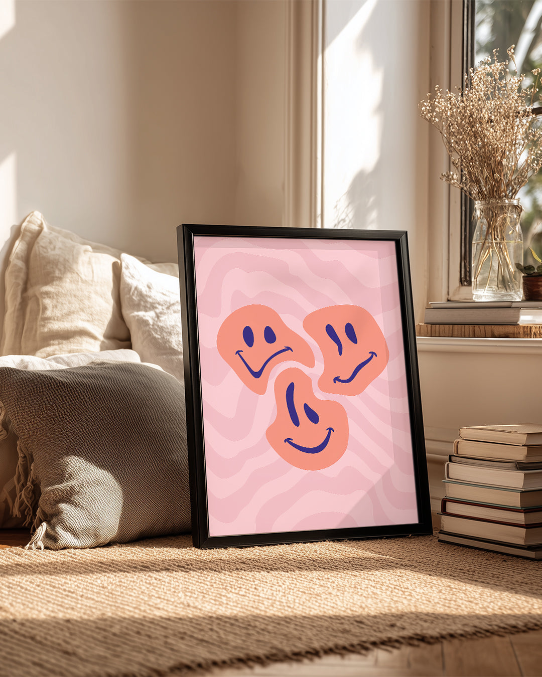 Wavy Smile Poster Tablosu