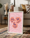Wavy Smile Poster Tablosu