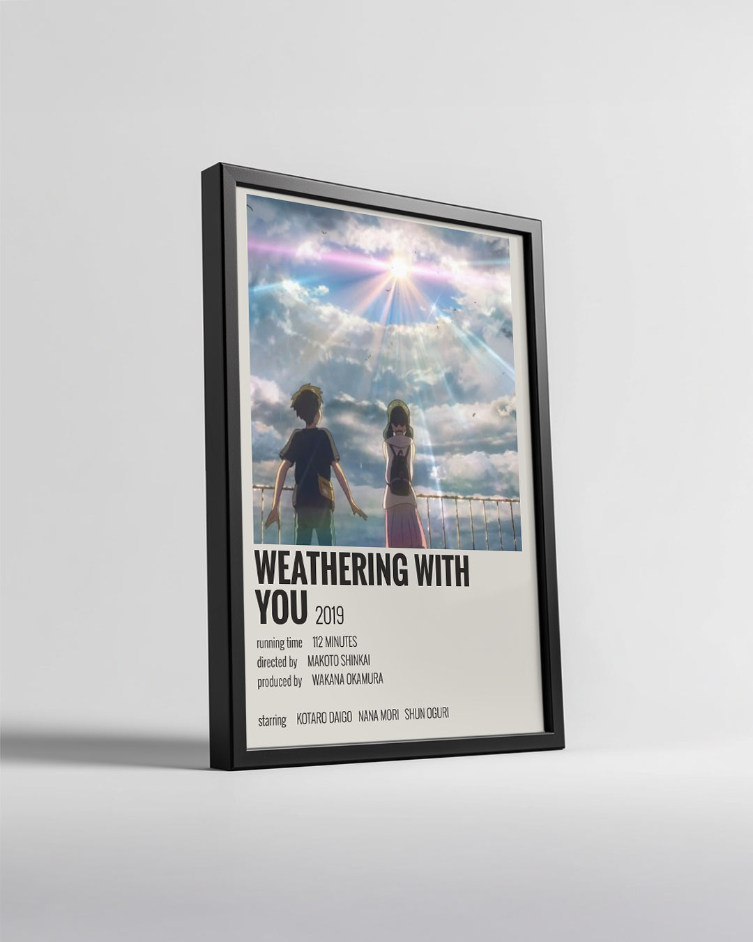 Weathering With You Poster Tablosu