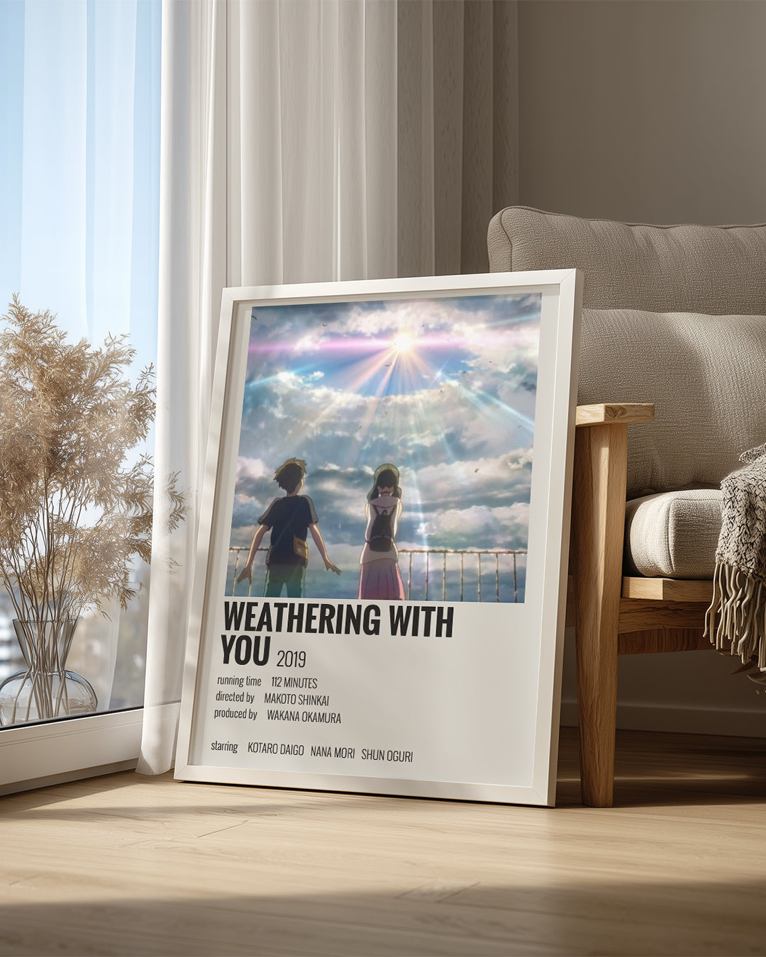 Weathering With You Poster Tablosu