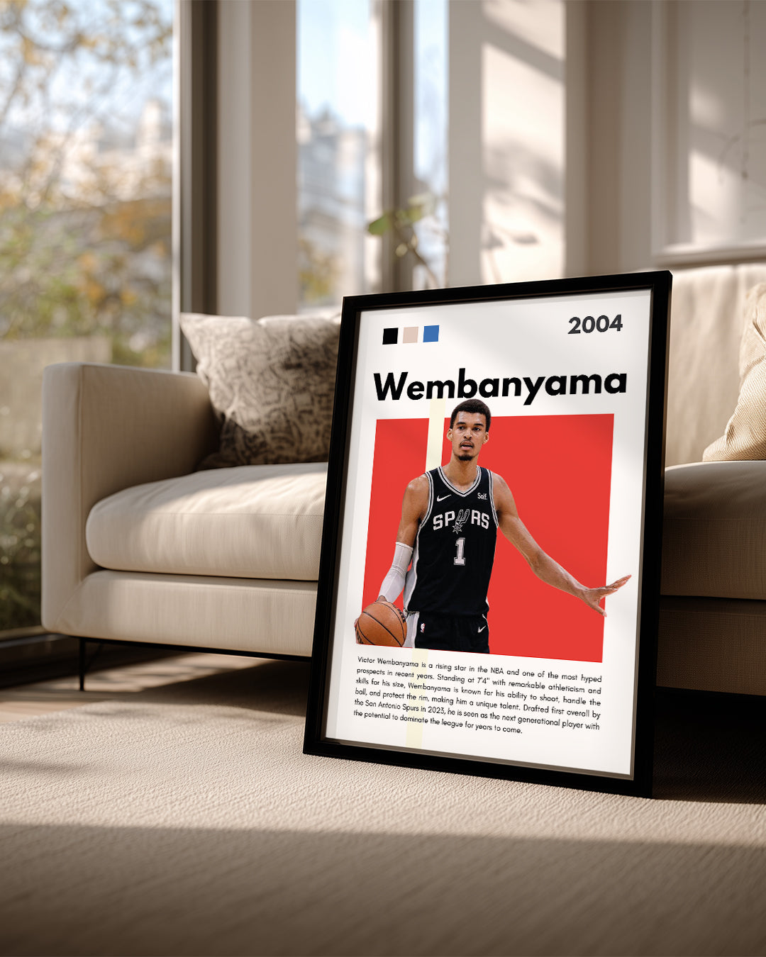 Wembanyama 2004 Poster Tablosu