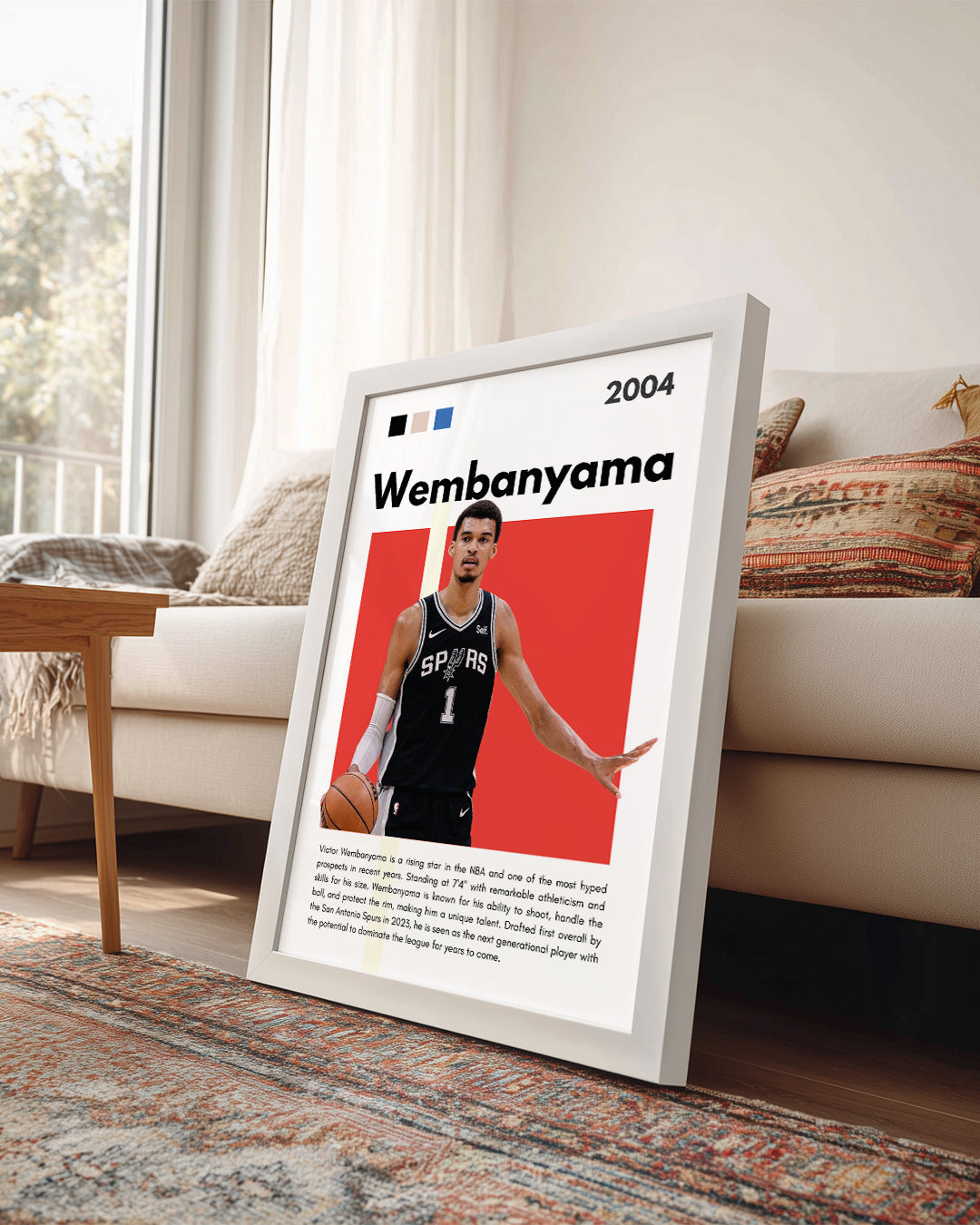 Wembanyama 2004 Poster Tablosu