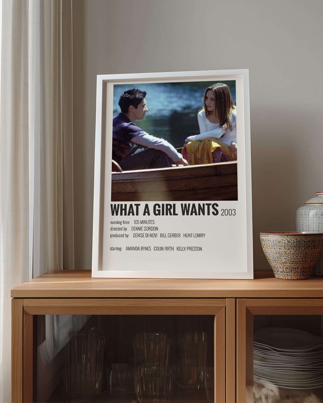 What A Girl Wants Poster Tablosu