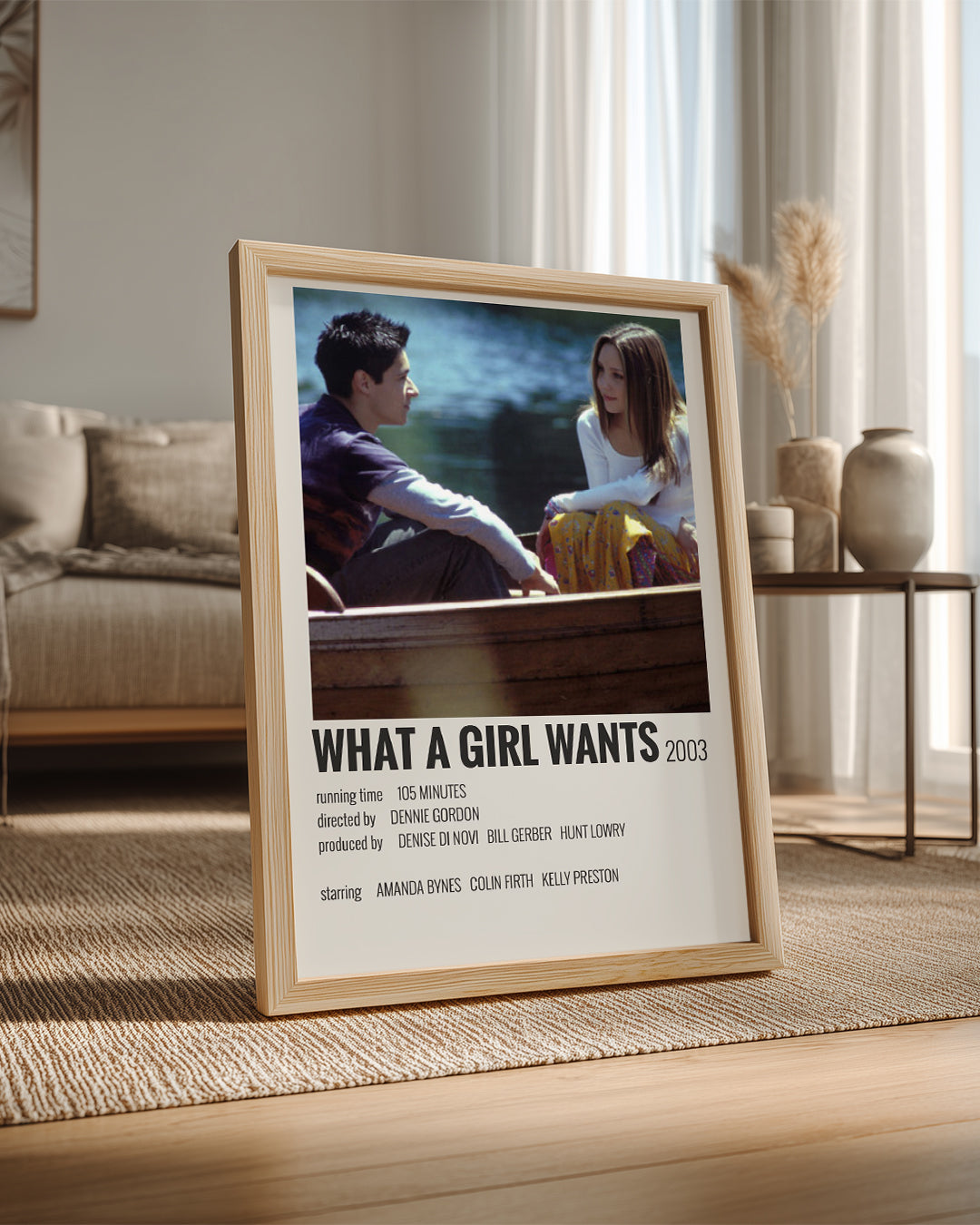 What A Girl Wants Poster Tablosu