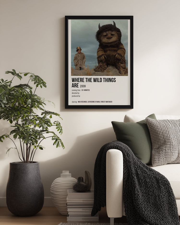Where The Wild Things Are Poster Tablosu