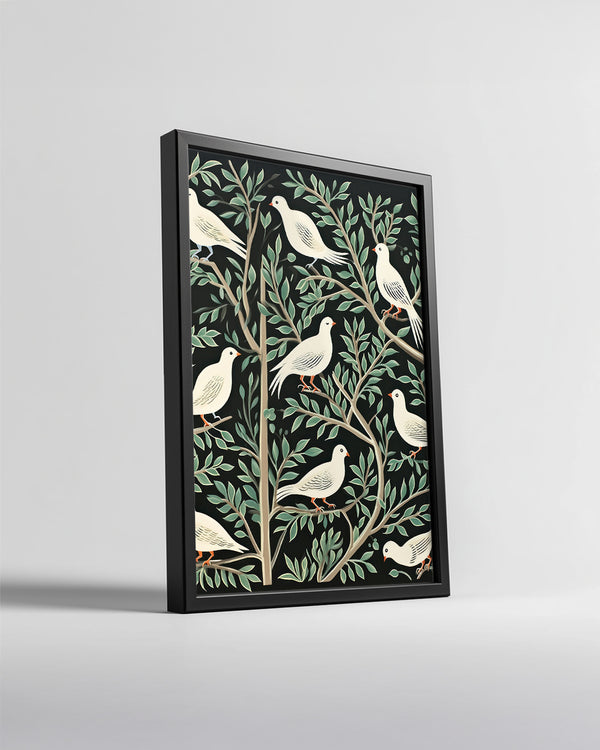 White Dove Poster Tablosu