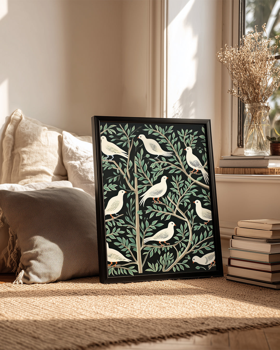 White Dove Poster Tablosu