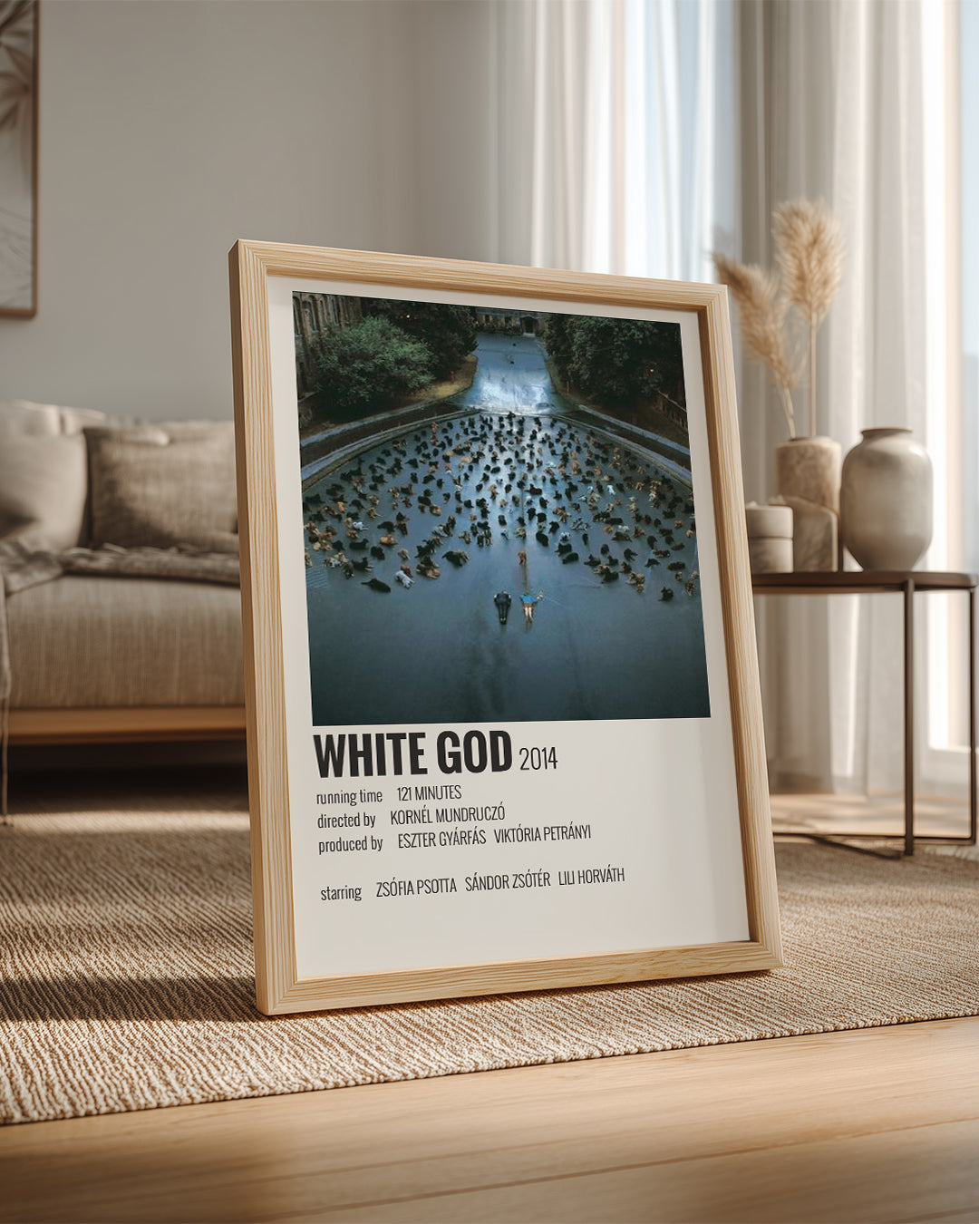 White God Poster Tablosu