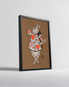 White Hare Poster Tablosu