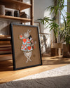 White Hare Poster Tablosu